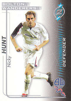Nicky Hunt Bolton Wanderers 2005/06 Shoot Out #76